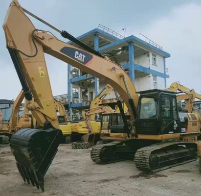 29250 KG Peso da máquina usada Caterpillar 325D Escavação com válvula hidráulica Kawasaki