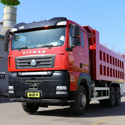 Potência 351 450 hp SITRAK 6x4 camião G7 para projeto de construção na África