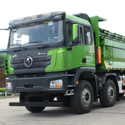 12 Wheeler Shacman X3000 Dump Truck com Euro 2 emissões padrão e câmera traseira Nenhuma