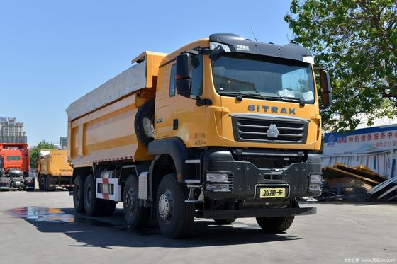 SITRAK G7W 400HP Caminhão de descarga de carga pesada Caminhão de descarga de descarga de carga com capacidade de motor 8L