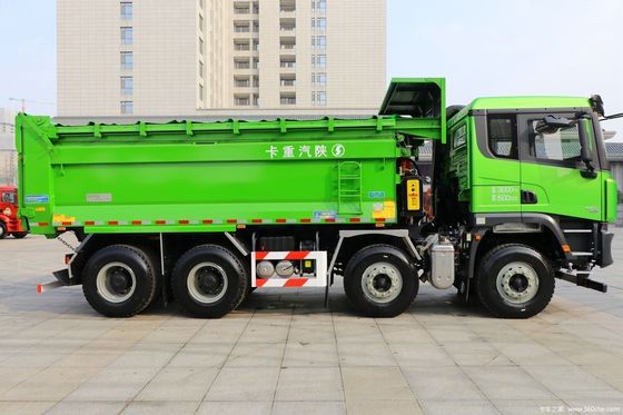ABS Sim 12 rodas 8 * 4 400 hp Shacman Delong X3000 Dump Truck Construção Versão padrão