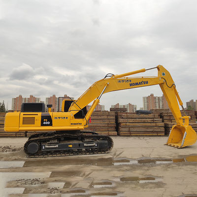 Excavadora usada Komatsu PC400-8 42100 KG com outro cilindro hidráulico
