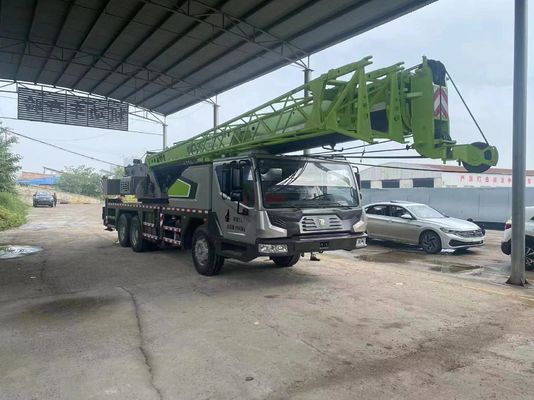Cremas de guindastes móveis Zoomlion 25T Guindastes usados com 25TON Max. Carga de elevação em verde