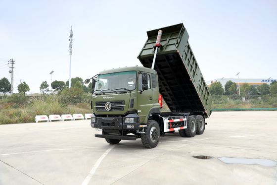 430HP CUMMINS Motor 12 Forward Shift DONGFENG 6x4 camião de descarga para canteiros de obras