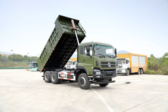430HP CUMMINS Motor 12 Forward Shift DONGFENG 6x4 camião de descarga para canteiros de obras