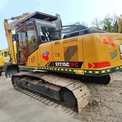 Sany SY215C Excavadora Excavadora Yanmar Bucket Crawler Excavadora Máquina para Profissional