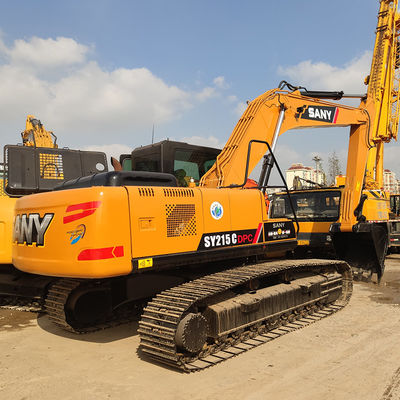 Sany SY215C Excavadora Excavadora Yanmar Bucket Crawler Excavadora Máquina para Profissional