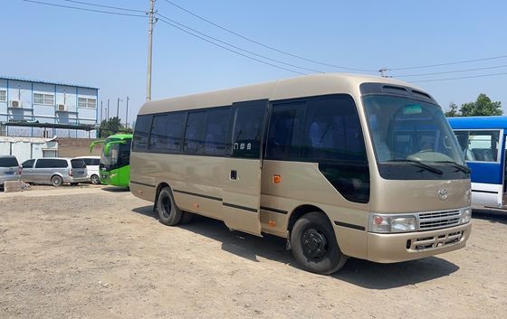 Ônibus turístico de luxo Toyota RHD Ônibus de montanha-russa com 25 lugares e acessível