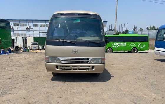Ônibus turístico de luxo Toyota RHD Ônibus de montanha-russa com 25 lugares e acessível