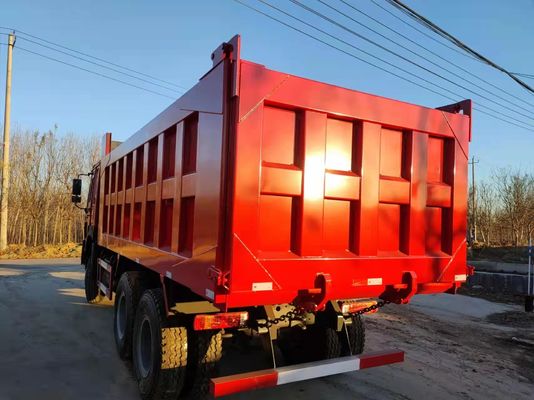 Caminhão de descarga de 20 toneladas de 30 toneladas, de carga quente, de 10 rodas, caminhão de descarga usado, de 6x4 com motor