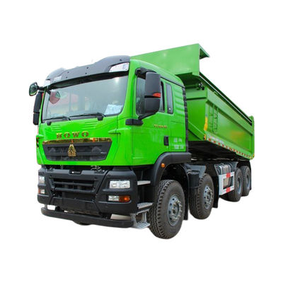 Utilizado HOWO Heavy Duty 430HP Dump Tipper Truck com 6 cilindros e EURO 5 Standard de emissões