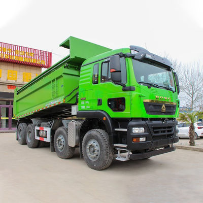 Utilizado HOWO Heavy Duty 430HP Dump Tipper Truck com 6 cilindros e EURO 5 Standard de emissões