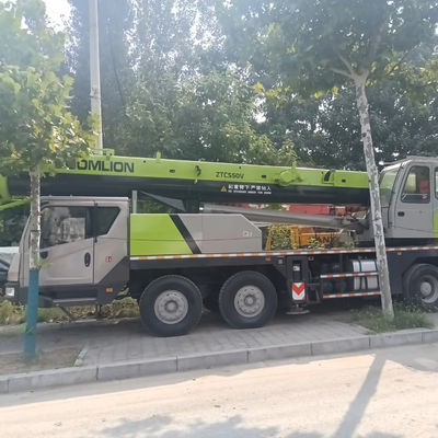 50 toneladas 55 toneladas guindastes de camiões guindastes telescópicos utilizados Outros motores Outros cilindros hidráulicos