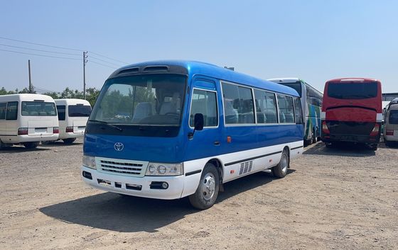 Nice Coaster Bus com capacidade de motor 4L e combustível Deisel 30 lugares Usados Toyota Coaster Buses