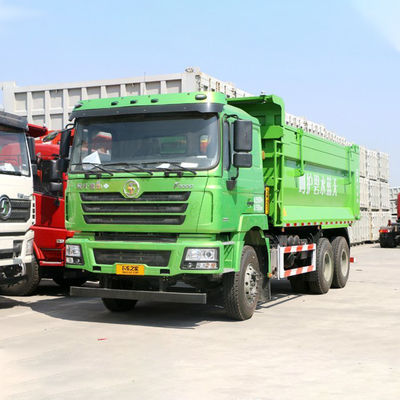 SHACMAN f3000 380 cv 10 pneus camião de descarga usado e com cadeira do condutor suspensão pneumática