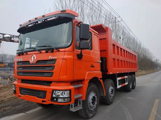 10 Forward Shift Usado Shacman Howo 8*4 RHD Caminhão de descarga pesado