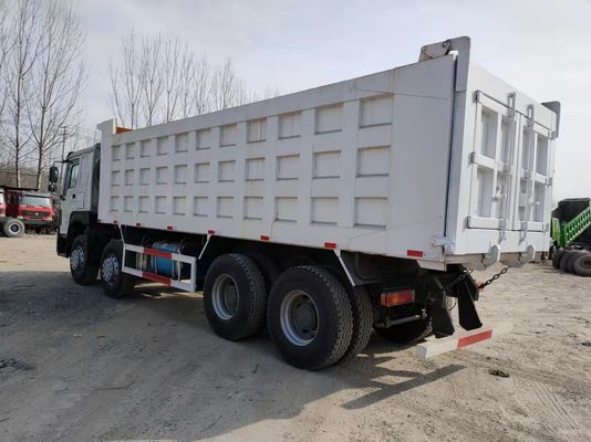 LHD SINO Usado HOWO 8*4 Caminhão de descarga de carga pesada