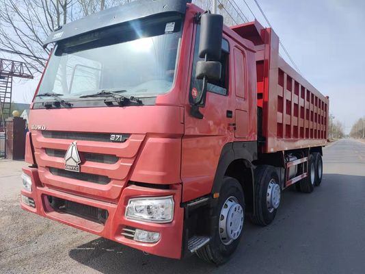 SINO 8*4 Caminhão de descarga pesado Caminhão de despejo Caminhão LHD Capacidade de carga 11 20T Capacidade do motor 8L
