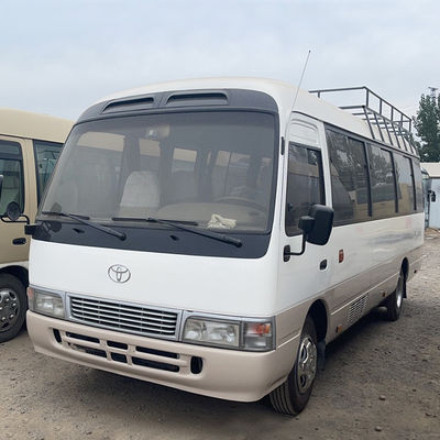 30 lugares Diesel Toyota Coaster Bus Combustível Diesel Requisito do cliente