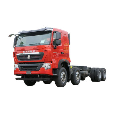 440hp 8X4 8m HOWO Dump Tripper Truck com direção esquerda e ar condicionado automático