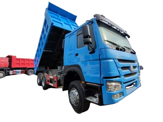 Carrinho de descarga totalmente remodelado de 371HP 6X4 HOWO para transporte de lixo da construção urbana