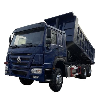 Carrinho de descarga totalmente remodelado de 371HP 6X4 HOWO para transporte de lixo da construção urbana