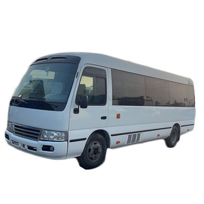 30 assentos Usado Toyota Coaster Bus com Potência Máxima de 113/5200kw e Capacidade de Assentos de 30