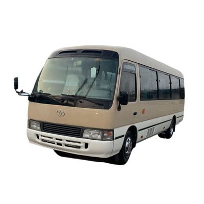 Autocarro Toyota Coaster de direção esquerda usado com ar condicionado opcional