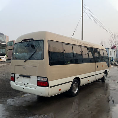 Autocarro Toyota Coaster de direção esquerda usado com ar condicionado opcional