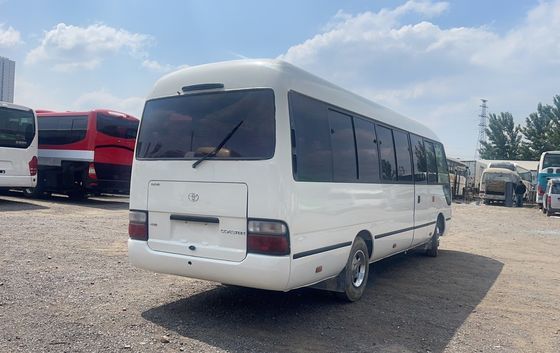 EURO 3 Transmissão manual de emissões 30 lugares Diesel usado LHD Toyota Coaster Bus
