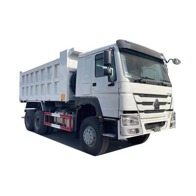 Sinotruck usado Howo 10 Roda 25 Tonelada Meter 20 Cubo Caminhão de descarga Euro 3 Manual AC