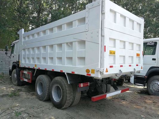 Sinotruck usado Howo 10 Roda 25 Tonelada Meter 20 Cubo Caminhão de descarga Euro 3 Manual AC