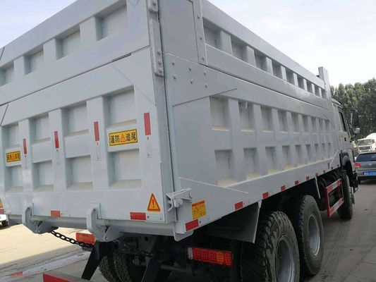 Sinotruck usado Howo 10 Roda 25 Tonelada Meter 20 Cubo Caminhão de descarga Euro 3 Manual AC