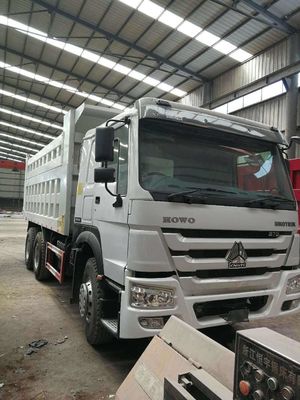 Sinotruck usado Howo 10 Roda 25 Tonelada Meter 20 Cubo Caminhão de descarga Euro 3 Manual AC